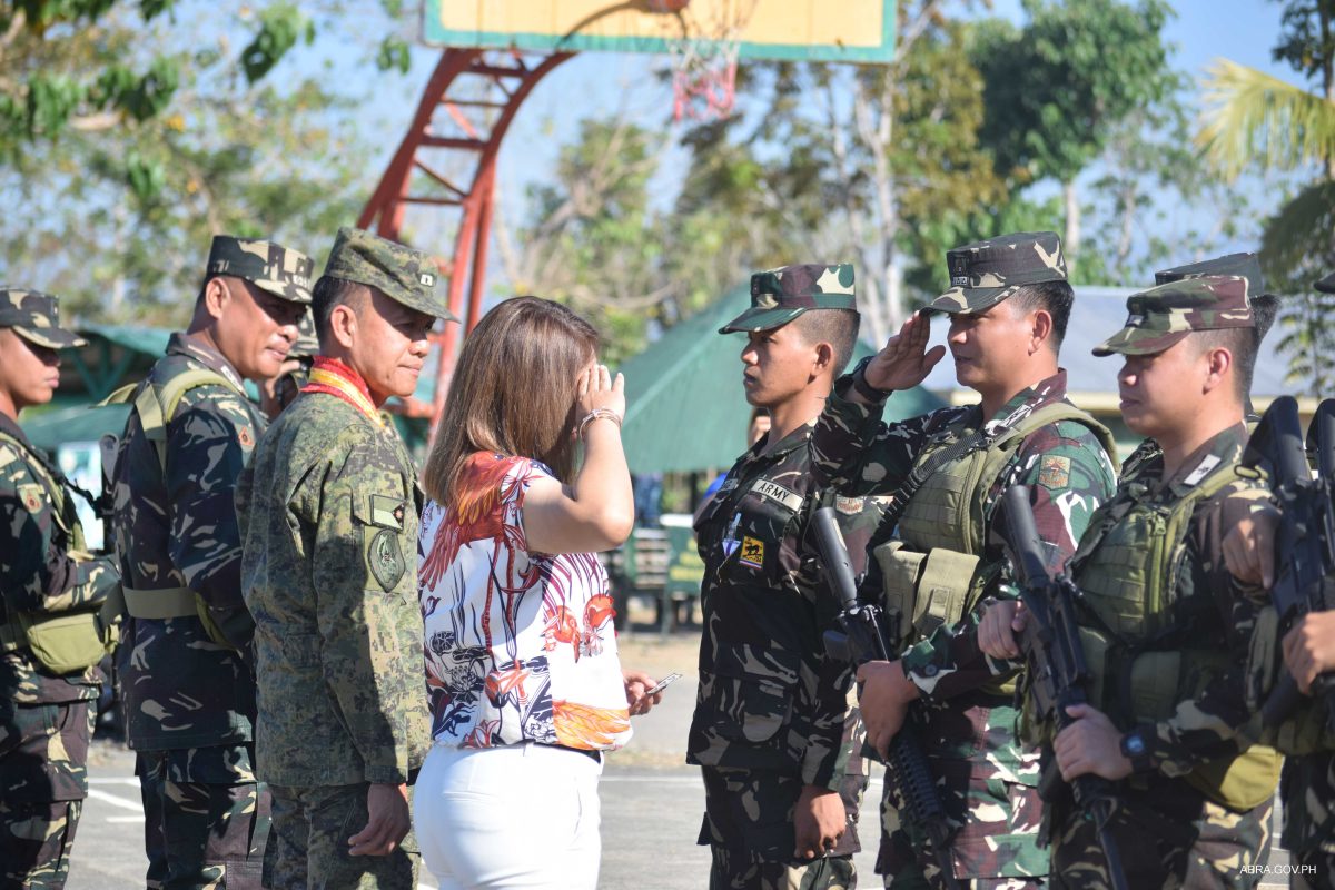 7 Id Pa Awarded Them At The 24 Ib Headquarters Sitio Barbarit Brgy ...