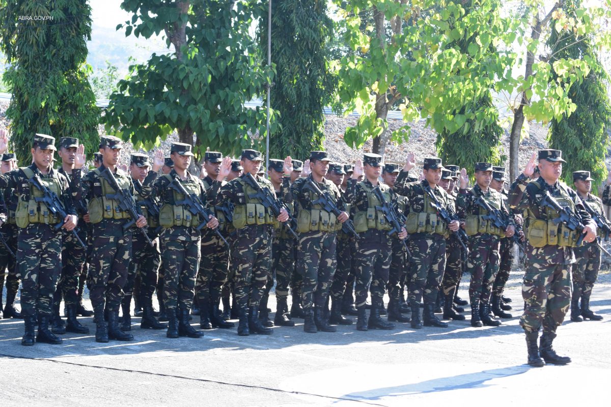 7 id pa awarded them at the 24 ib headquarters sitio barbarit brgy ...