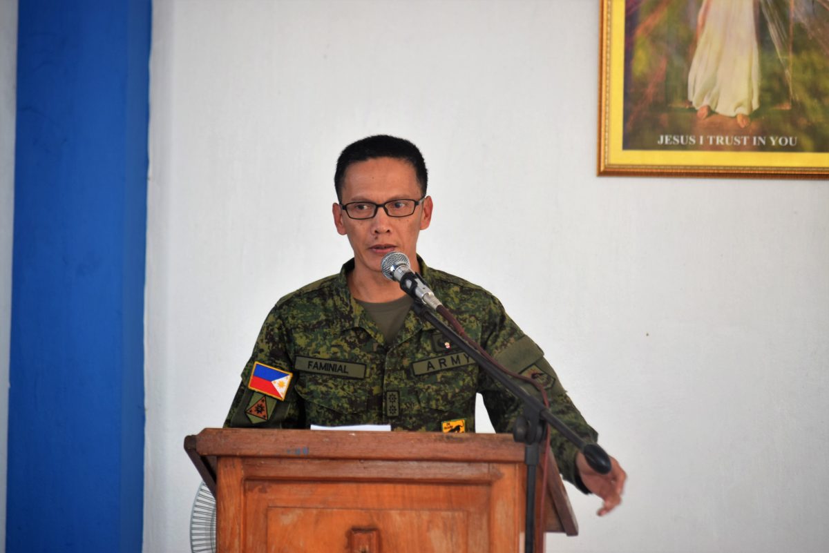 Philippine Army 24th Infantry Battalion Commander LTC Jearie Boy ...