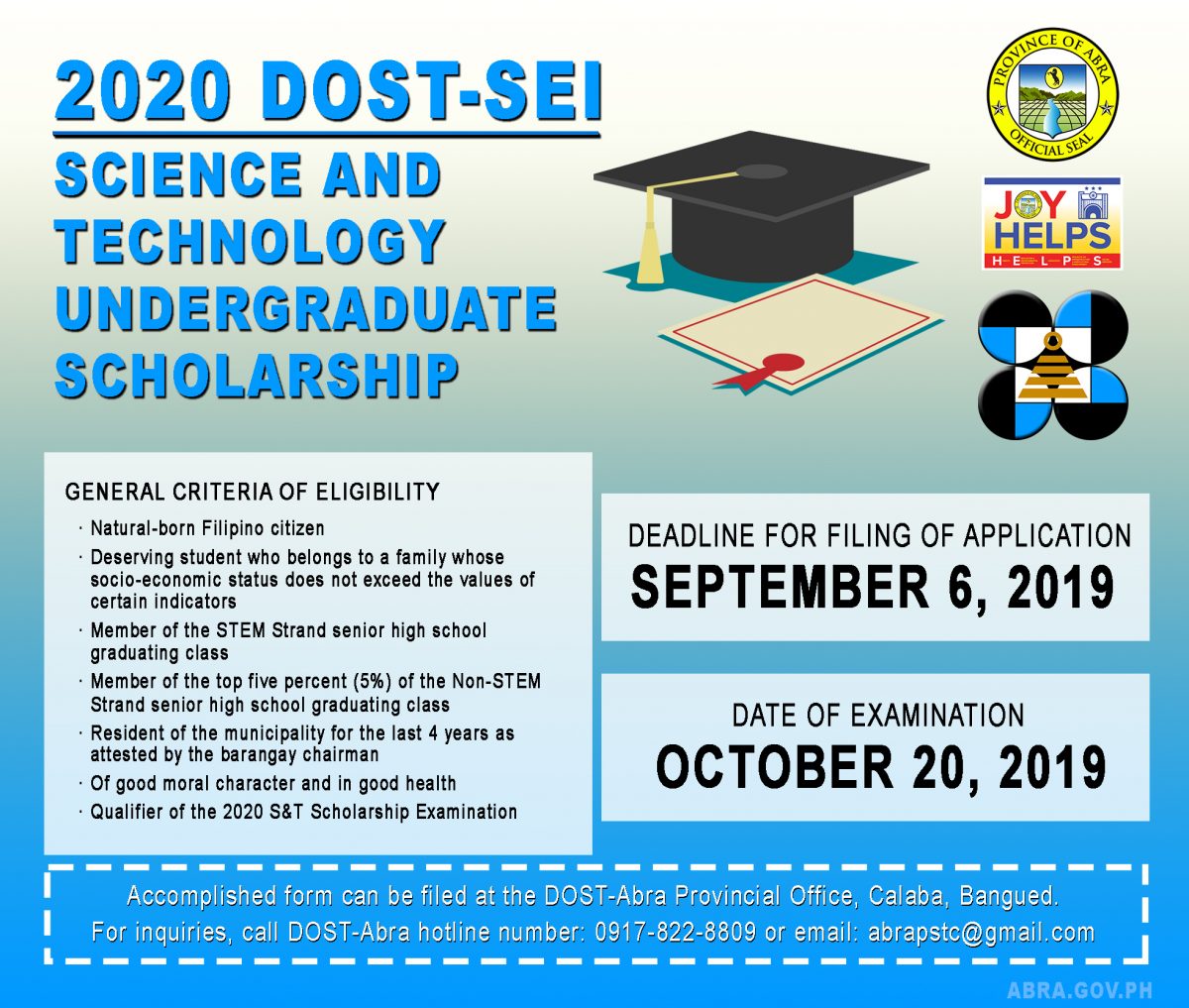 Dost Scholarship For Senior High School 2024 - Prudy Carlynne